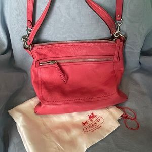 Coach Poppy Pebble Leather Crossbody Bag